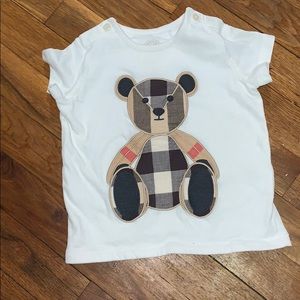 Burberry baby girl t shirt 18 months